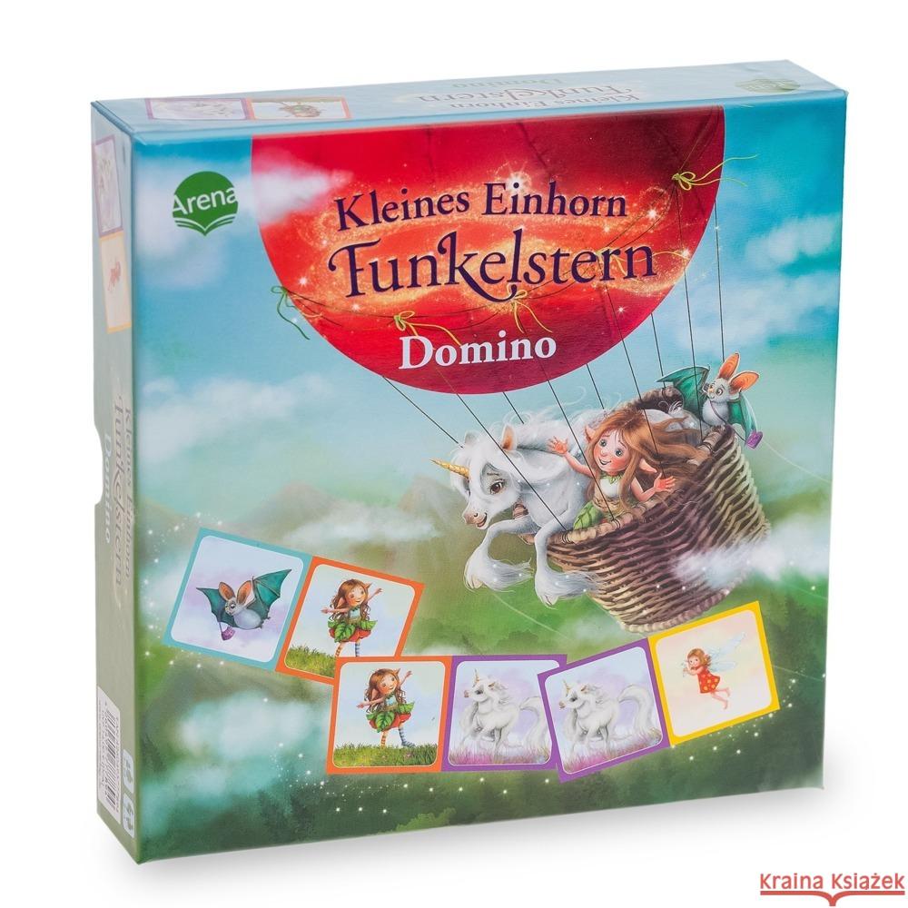 Kleines Einhorn Funkelstern. Domino Berg, Mila 4260495777894 Arena - książka