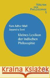 Kleines Lexikon der indischen Philosophie Mall, Ram Adhar Soni, Jayandra  9783495483534 Alber - książka