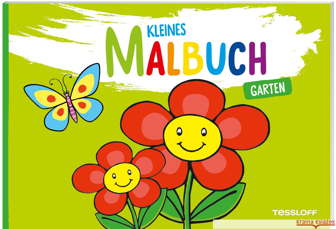 Kleines Malbuch. Garten  9783788644420 Tessloff Verlag Ragnar Tessloff GmbH & Co. KG - książka