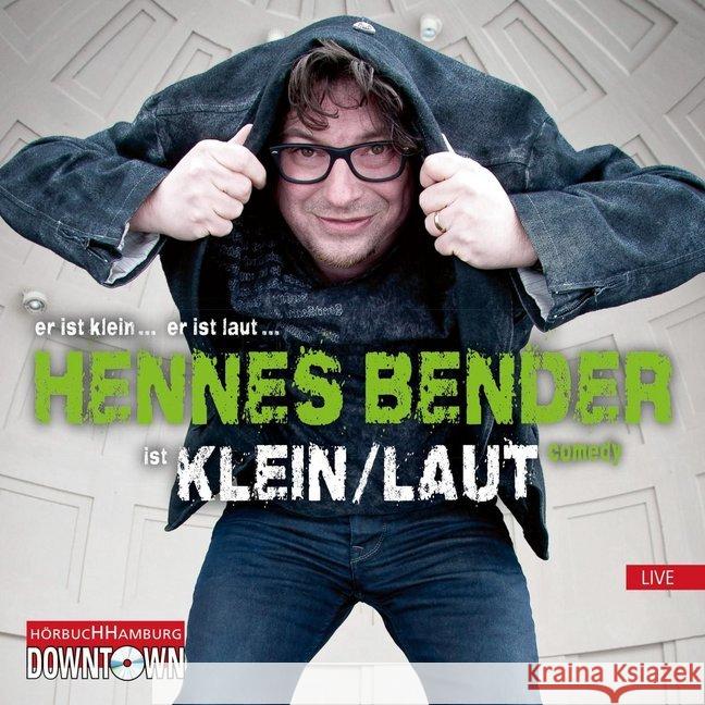 Klein/Laut!, 1 Audio-CD : Gesprochen vom Autor Bender, Hennes 9783869091495 Hörbuch Hamburg - książka