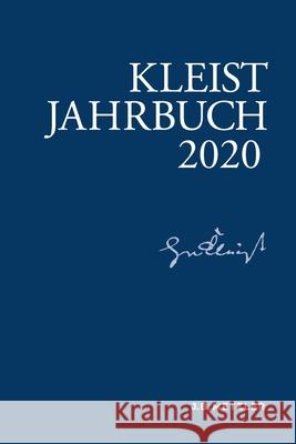 Kleist-Jahrbuch 2020 Andrea Allerkamp G 9783662622834 J.B. Metzler - książka