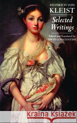 Kleist: Selected Writings Heinrich Von Kleist 9780872207431 Hackett Publishing Co, Inc - książka