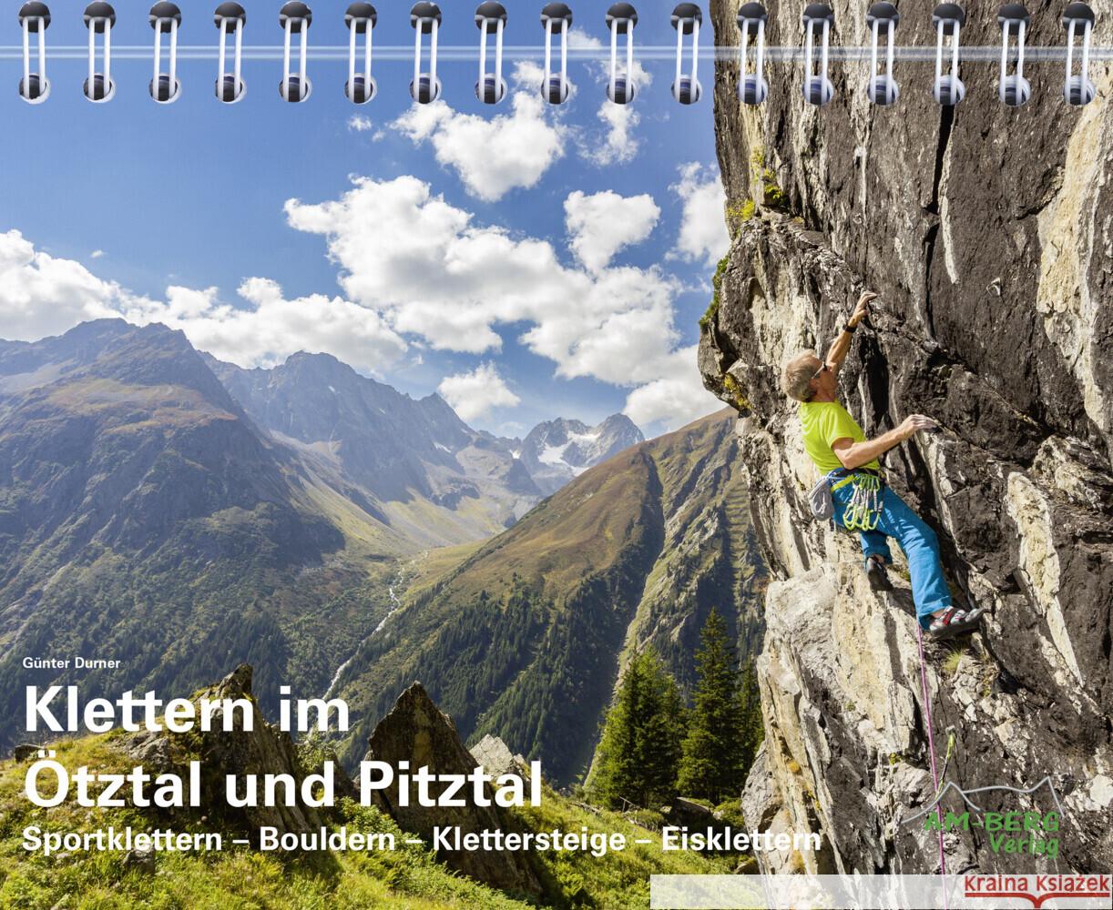 Klettern im Ötztal und Pitztal Durner, Günter 9783946613114 AM-Berg-Verlag - książka