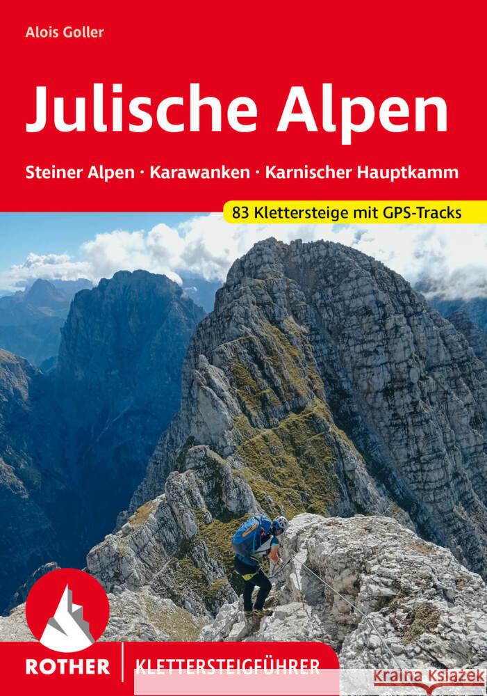 Klettersteige Julische Alpen Goller, Alois 9783763347384 Bergverlag Rother - książka