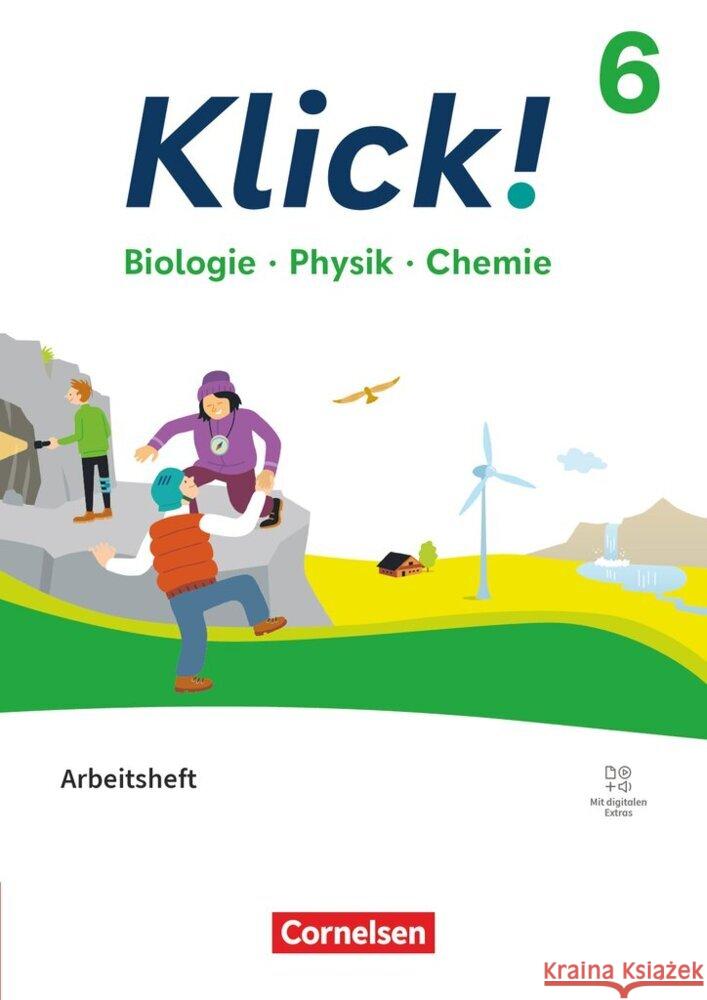 Klick! - Fächerübergreifendes Lehrwerk für Lernende mit Förderbedarf - Biologie, Physik, Chemie - ab 2024 - 6. Schuljahr  9783060114429 Cornelsen Verlag - książka