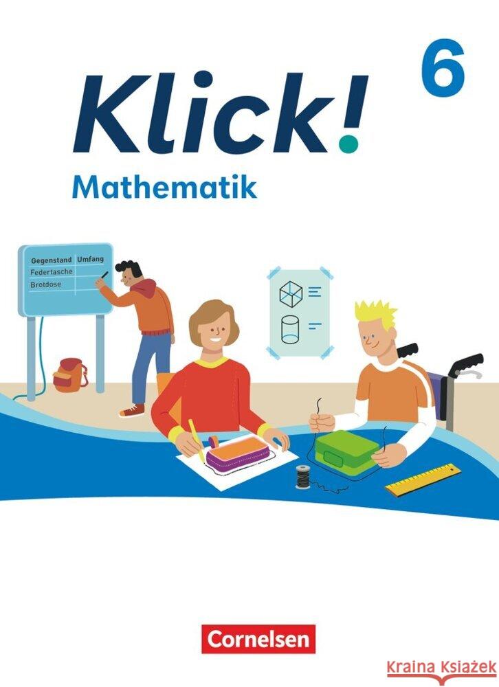 Klick! - Fächerübergreifendes Lehrwerk für Lernende mit Förderbedarf - Mathematik - Ausgabe ab 2024 - 6. Schuljahr  9783060021536 Cornelsen Verlag - książka