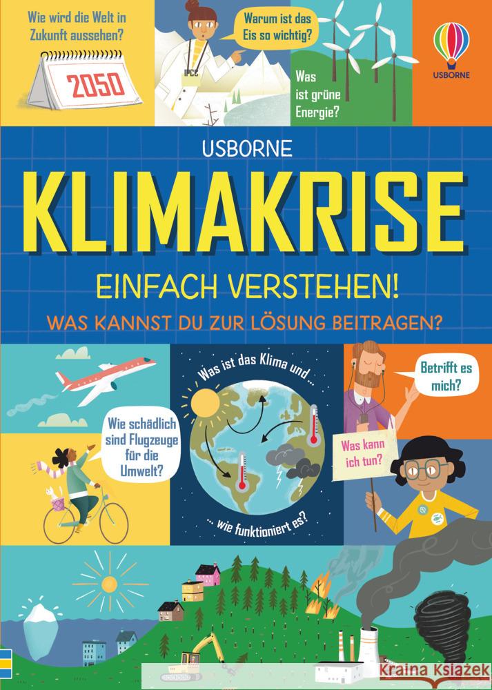 Klimakrise - einfach verstehen! Prentice, Andy, Reynolds, Eddie 9781789415278 Usborne Verlag - książka