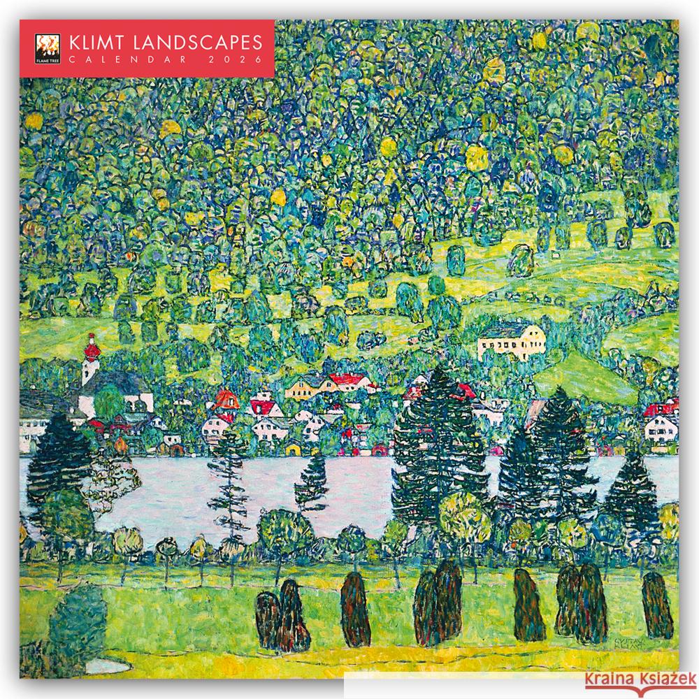 Klimt Landscapes Wall Calendar 2026 (Art Calendar) Flame Tree Studio 9781835623466 Flame Tree Publishing - książka