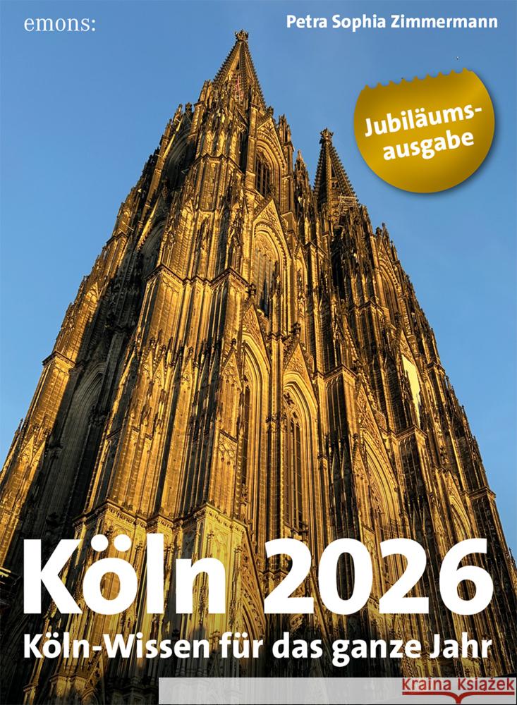 Köln 2026 Zimmermann, Petra Sophia 9783740824525 Emons Verlag - książka