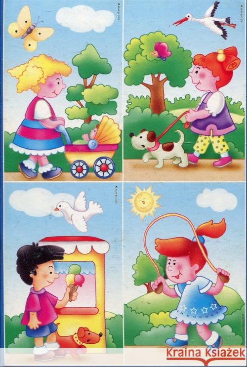 Klocki - 6 elementowe, różne rodzaje Adamigo 5902410003440 Promatek - książka