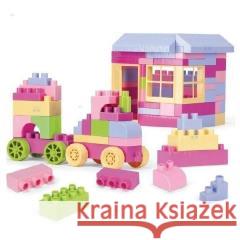 Klocki w pojemniku dla dziewczynek 132 elementy WADER 5900694412804 Wader - książka