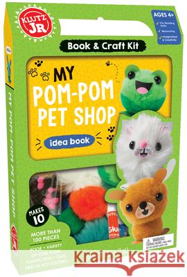 Klutz Junior: My Pom-Pom Pet Shop Editors of Klutz 9781338159561 Klutz - książka