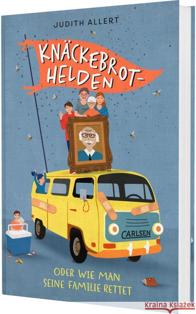 Knäckebrothelden Allert, Judith 9783551558442 Carlsen - książka