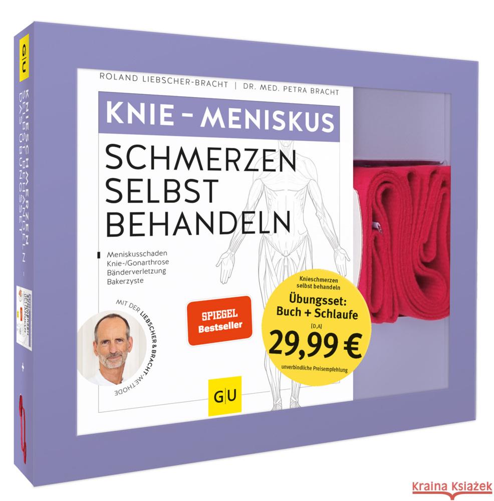 Knie - Meniskus: Schmerzen selbst behandeln, Übungsset Liebscher-Bracht, Roland, Bracht, Petra 4026633000701 Gräfe & Unzer - książka