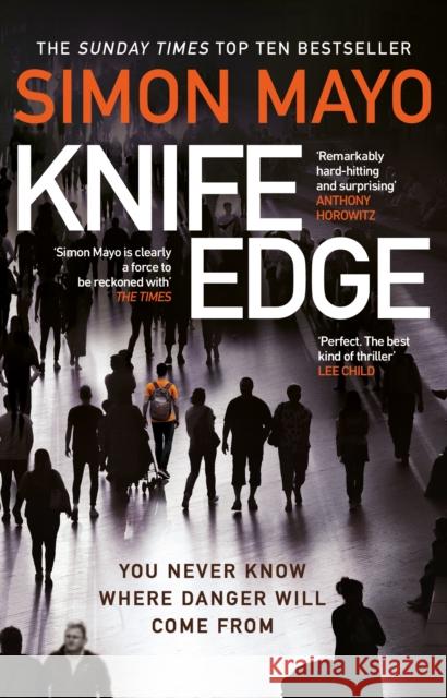 Knife Edge: the gripping Sunday Times bestseller Simon Mayo 9781784164744 Transworld Publishers Ltd - książka