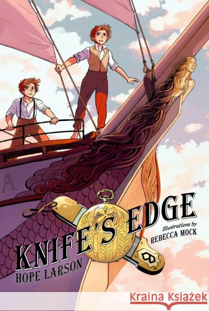 Knife's Edge: A Graphic Novel Hope Larson Rebecca Mock 9781250158468 Square Fish - książka