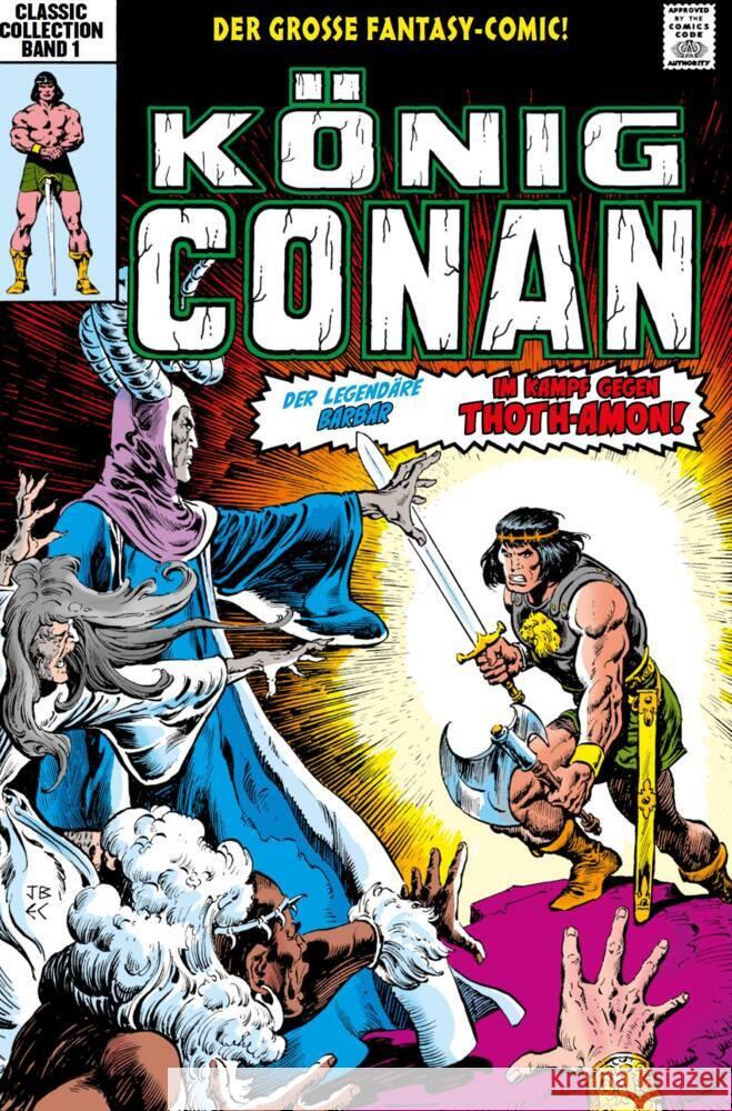 König Conan Classic Collection Thomas, Roy, Buscema, John, Moench, Doug 9783741632051 Panini Manga und Comic - książka