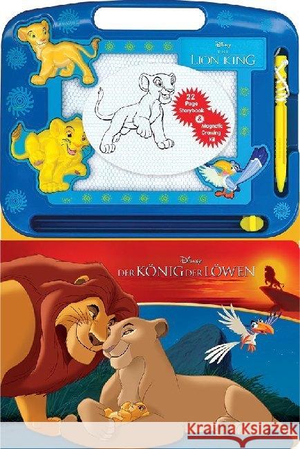 König der Löwen, Lern- und Zaubertafel  9782764349755 Phidal Publishing - książka