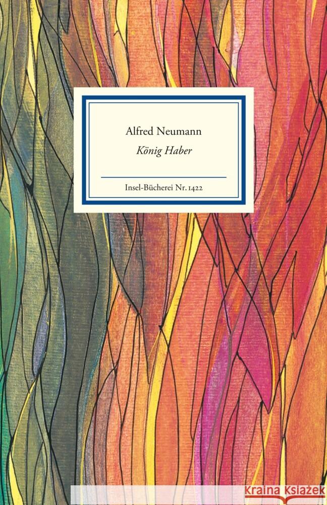 König Haber Neumann, Alfred 9783458194224 Insel Verlag - książka