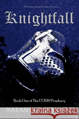 Knightfall: Book one of the CODM prophecy Scholey, Natasha E. 9780987389404 Gwydion Books - książka