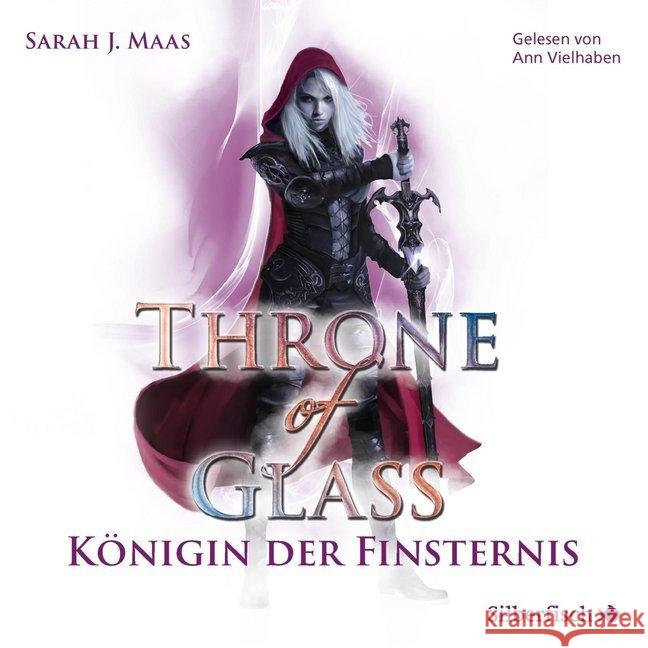 Königin der Finsternis, 3 MP3-CDs : 3 CDs, Lesung. MP3 Format. Ungekürzte Ausgabe Maas, Sarah J. 9783745600889 Silberfisch - książka