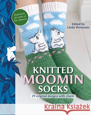 Knitted Moomin Socks: 29 Original Designs with Charts Moomin 9781800921771 Search Press Ltd - książka