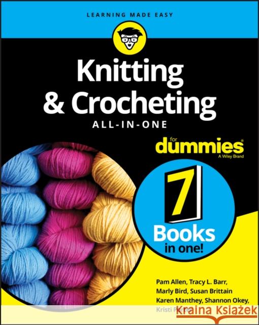 Knitting & Crocheting All-In-One for Dummies Allen, Pam 9781119652939 John Wiley & Sons Inc - książka