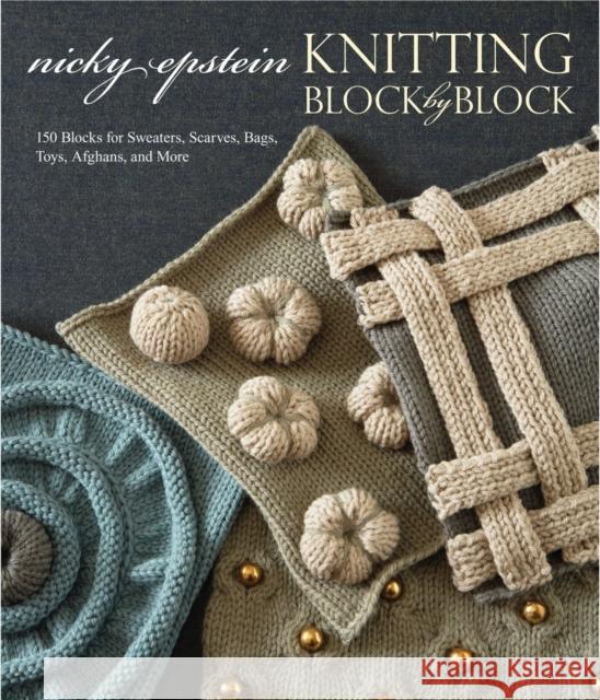 Knitting Block by Block N Epstein 9780804186636 GUILD OF MASTER CRAFTSMEN - książka