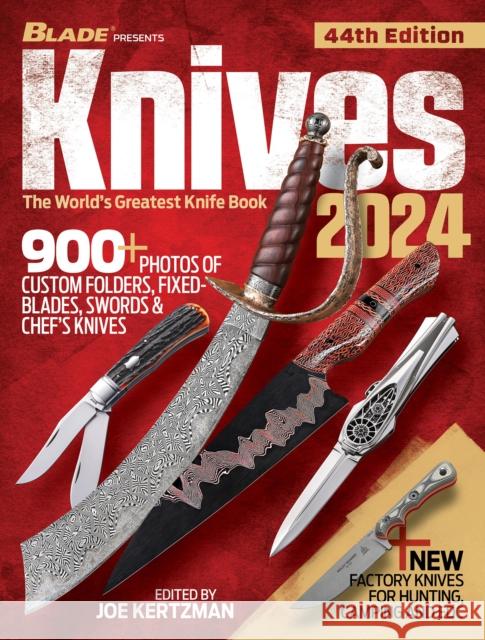 Knives 2024, 44th Edition: The World's Greatest Knife Book  9781959265009 Krause Publications - książka