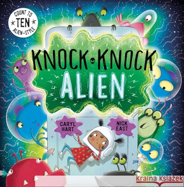 Knock Knock Alien Caryl Hart 9781444938746 Hachette Children's Group - książka