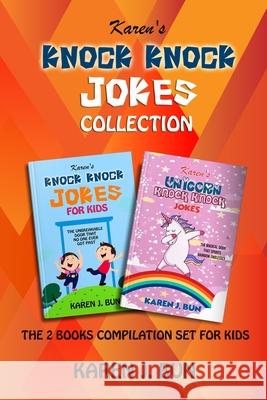 Knock Knock Jokes Collection: The 2 Books Compilation Set For Kids Karen J. Bun 9781702916394 Han Global Trading Pte Ltd - książka