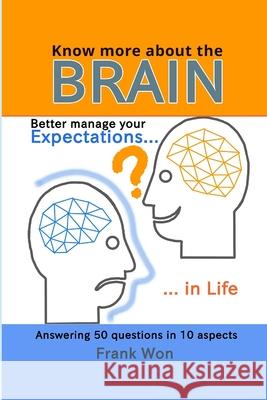 Know More About the Brain: Better Manage Your Expectations in Life Frank Won 9781981031566 Independently Published - książka