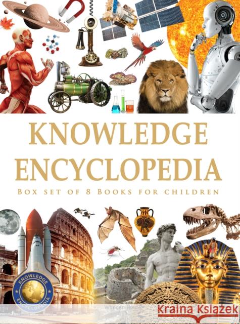 Knowledge Encyclopedia: Boxset of 8 Books for Children Wonder House Books 9789354405235 Prakash Books - książka
