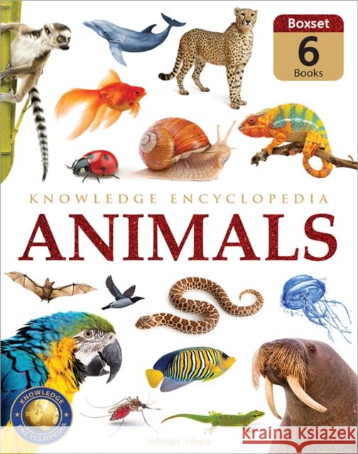 Knowledge Encyclopedia For Children : Animals: Boxset of 6 books Wonder House Books 9789354400322 Prakash Books - książka