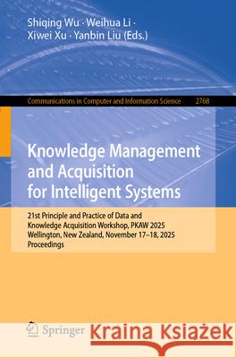 Knowledge Management and Acquisition for Intelligent Systems  9789819545742 Springer - książka