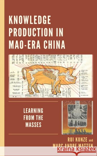 Knowledge Production in Mao-Era China: Learning from the Masses Rui Kunze Marc Andre Matten  9781498584616 Lexington Books - książka
