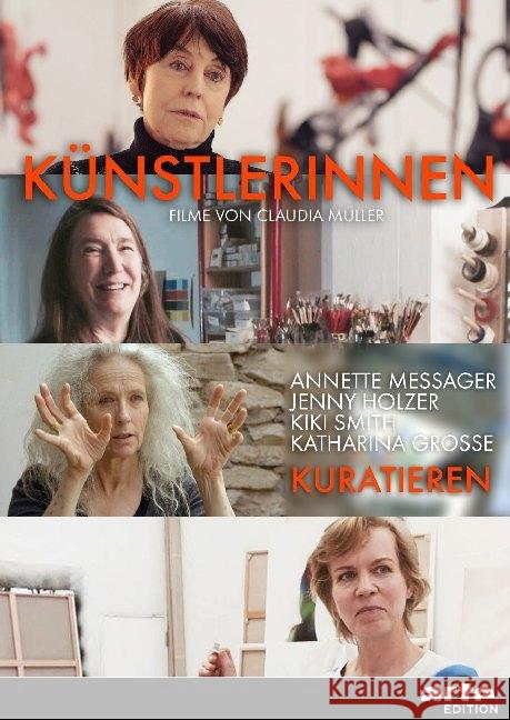 Künstlerinnen kuratieren: Annette Messager, Jenny Holzer, Kiki Smith, Katharina Grosse, 1 DVD-Video : PAL. DE  9783960985655 Verlag der Buchhandlung König - książka