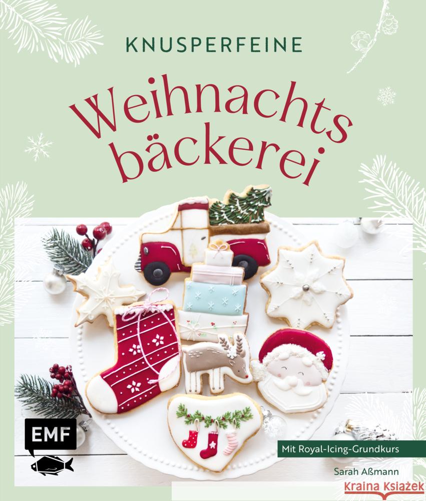 Knusperfeine Weihnachtsbäckerei Aßmann, Sarah 9783745918014 Edition Michael Fischer - książka