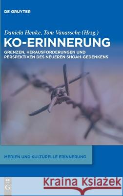 Ko-Erinnerung Henke, Daniela 9783110621433 de Gruyter - książka