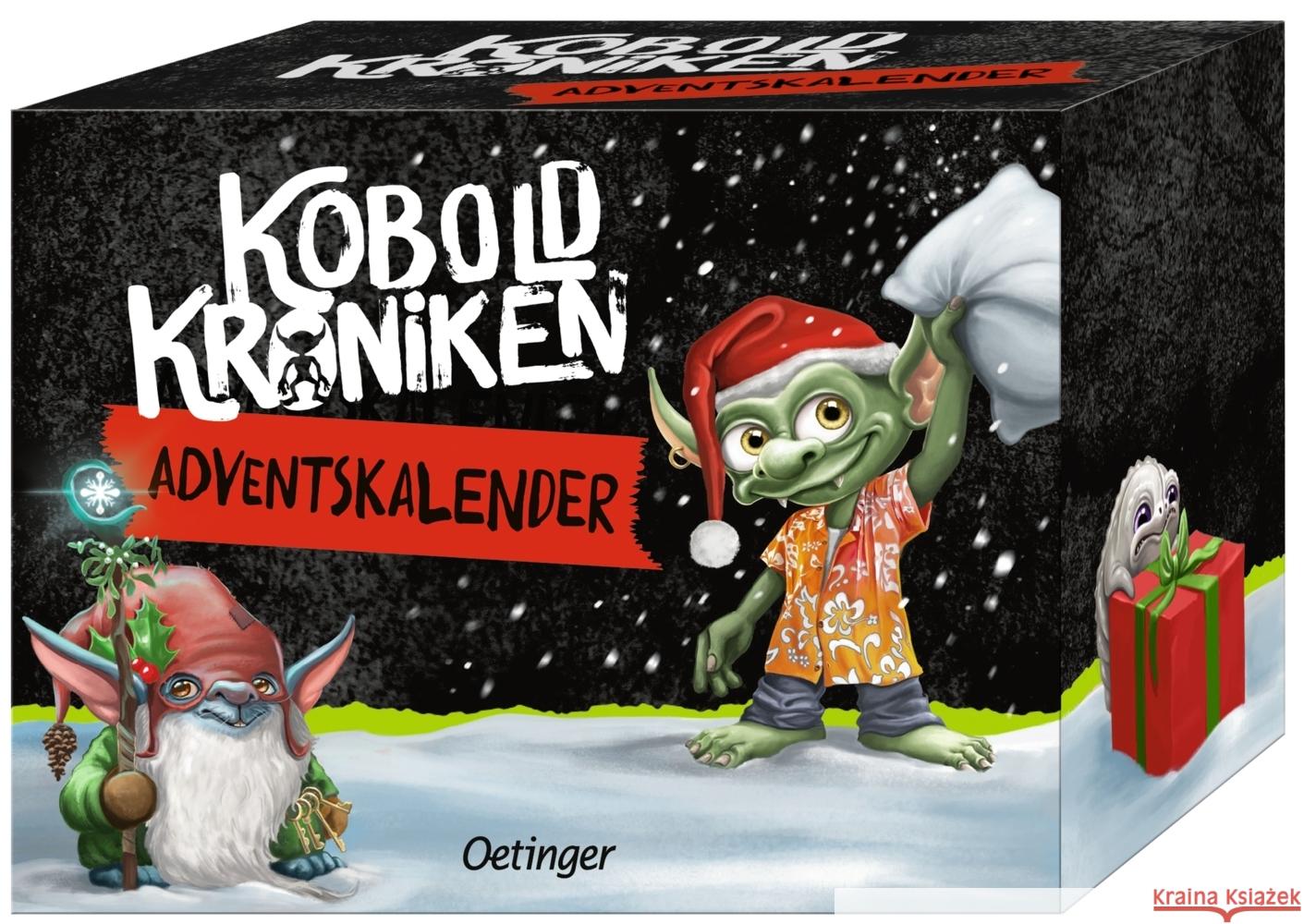 KoboldKroniken. Adventskalender Bleckmann, Daniel 4260512187446 Oetinger - książka