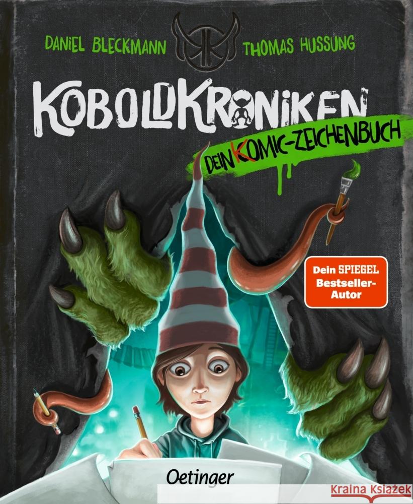 KoboldKroniken. Dein Comic-Zeichenbuch Bleckmann, Daniel 9783751203777 Oetinger - książka