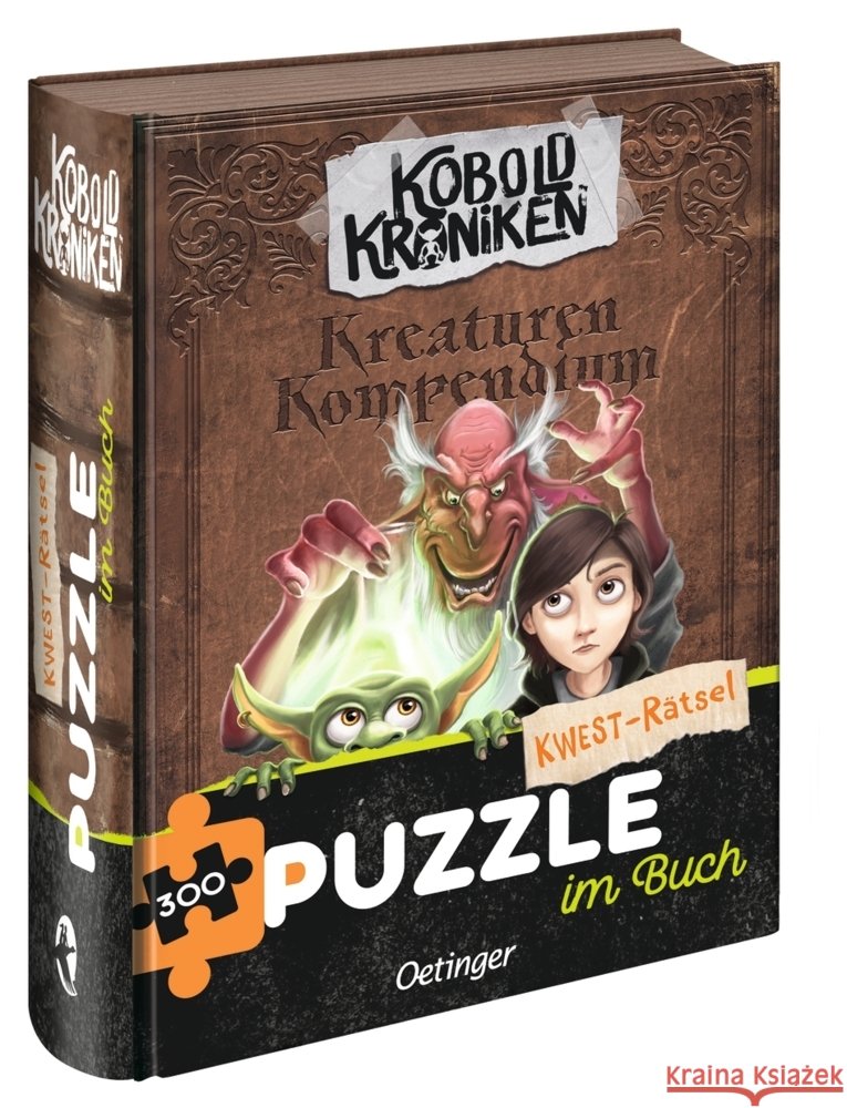 KoboldKroniken. Puzzle im Buch. Kwest-Rätsel Bleckmann, Daniel 4260512185213 Oetinger - książka