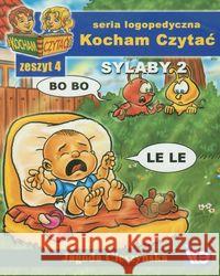 Kocham czytać zeszyt 4. Sylaby 2 Cieszyńska Jagoda 9788389434036 Wydawnictwo Edukacyjne - książka