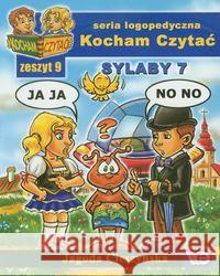 Kocham czytać zeszyt 9. Sylaby 7 Cieszyńska Jagoda 9788389434470 Wydawnictwo Edukacyjne - książka