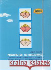 Kocham mówić. Powiedz mi co odczuwasz WE Cieszyńska Jagoda 9788361009849 Wydawnictwo Edukacyjne - książka