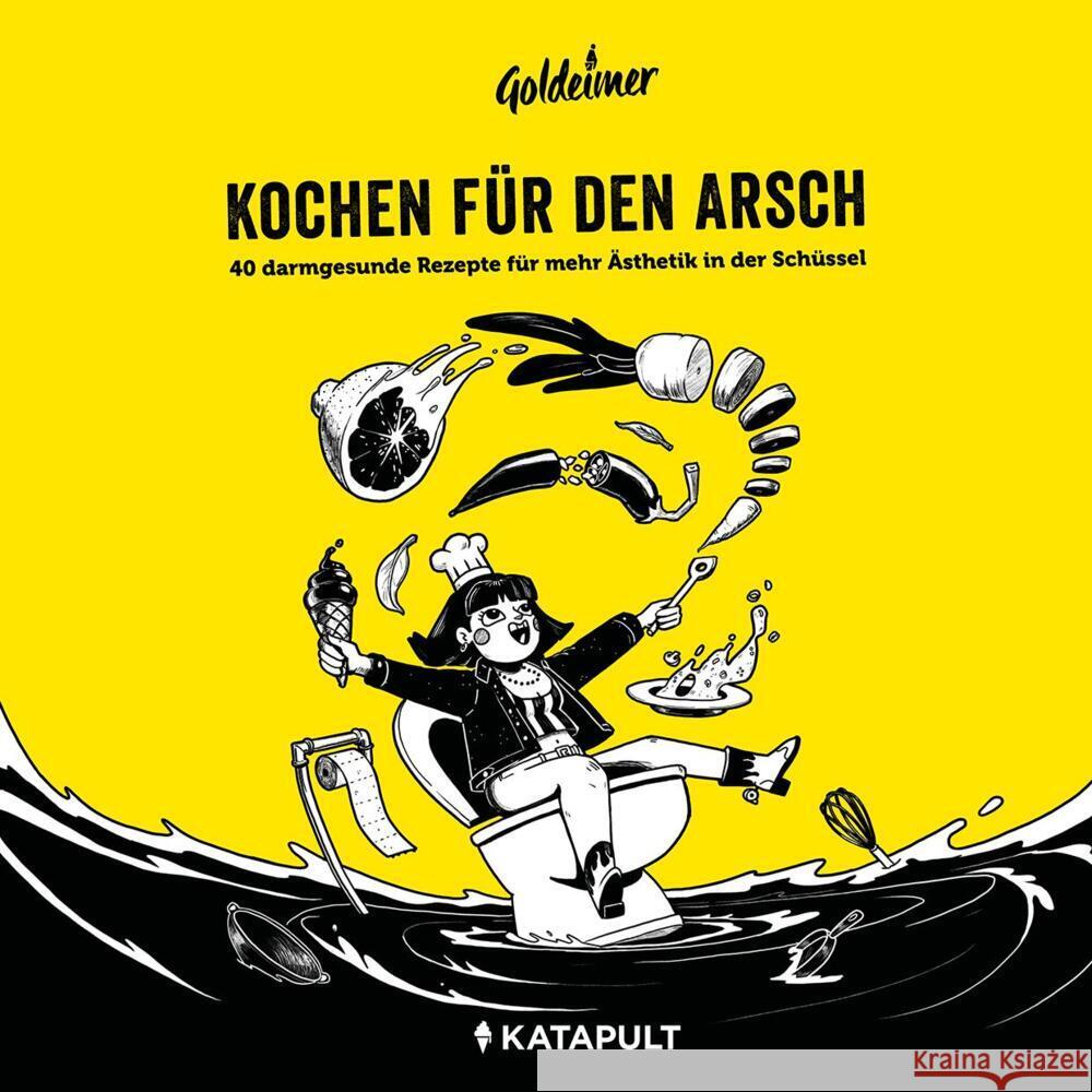 Kochen für den Arsch  9783948923549 Katapult, Greifswald - książka
