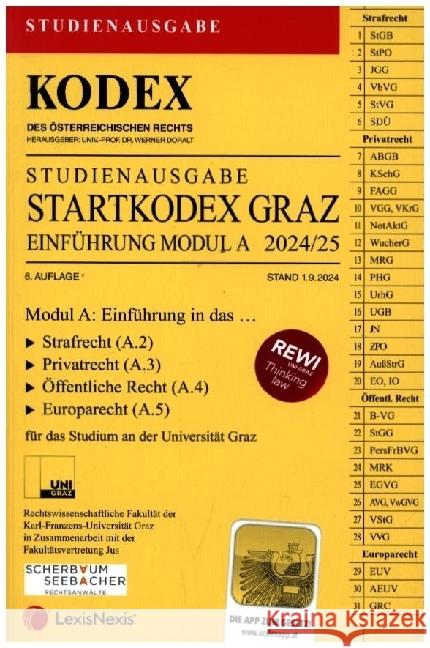 KODEX Startkodex Graz 2024/25 - inkl. App  9783700786610 LexisNexis Österreich - książka