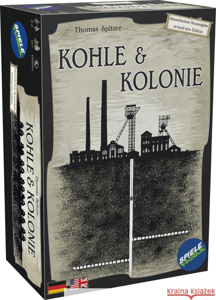 Kohle & Kolonie Spitzer, Thomas 4260362320406 SpieleFaible - książka