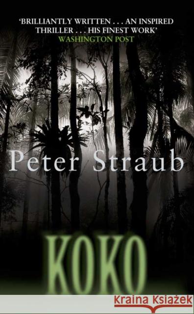 Koko Peter Straub 9780007103676 HARPERCOLLINS PUBLISHERS - książka