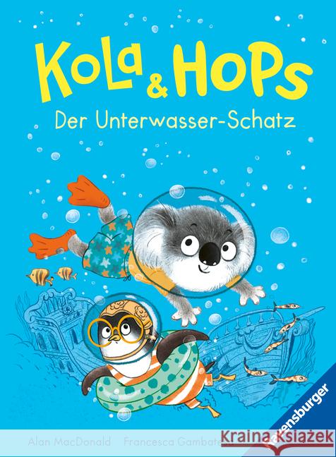 Kola und Hops - Der Unterwasser-Schatz Macdonald, Alan 9783473463886 Ravensburger Verlag - książka